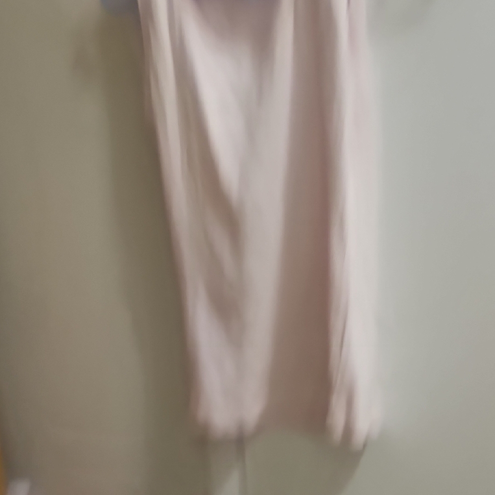 Elegant Cream Midi Shirt.